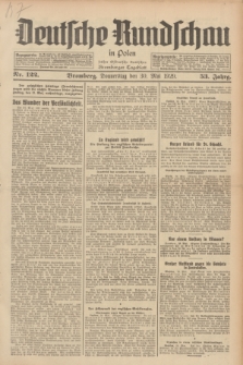 Deutsche Rundschau in Polen : früher Ostdeutsche Rundschau, Bromberger Tageblatt. Jg.53, Nr. 122 (30 Mai 1929) + dod.