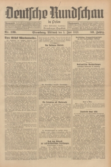 Deutsche Rundschau in Polen : früher Ostdeutsche Rundschau, Bromberger Tageblatt. Jg.53, Nr. 126 (5 Juni 1929) + dod.