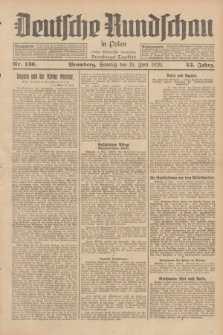 Deutsche Rundschau in Polen : früher Ostdeutsche Rundschau, Bromberger Tageblatt. Jg.53, Nr. 136 (16 Juni 1929) + dod.
