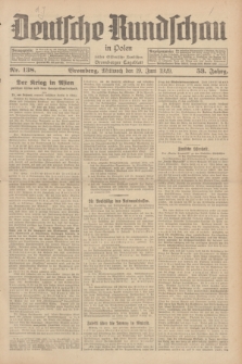 Deutsche Rundschau in Polen : früher Ostdeutsche Rundschau, Bromberger Tageblatt. Jg.53, Nr. 138 (19 Juni 1929) + dod.