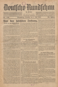 Deutsche Rundschau in Polen : früher Ostdeutsche Rundschau, Bromberger Tageblatt. Jg.53, Nr. 148 (2 Juli 1929) + dod.