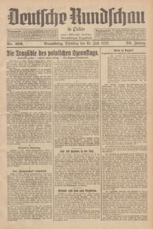 Deutsche Rundschau in Polen : früher Ostdeutsche Rundschau, Bromberger Tageblatt. Jg.53, Nr. 160 (16 Juli 1929) + dod.