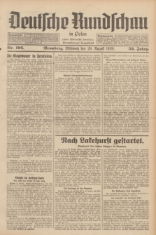 Deutsche Rundschau in Polen : früher Ostdeutsche Rundschau, Bromberger Tageblatt. Jg.53, Nr. 196 (28 August 1929) + dod.