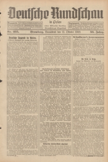 Deutsche Rundschau in Polen : früher Ostdeutsche Rundschau, Bromberger Tageblatt. Jg.53, Nr. 235 (12 Oktober 1929) + dod.