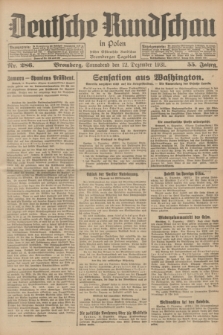 Deutsche Rundschau in Polen : früher Ostdeutsche Rundschau, Bromberger Tageblatt. Jg.55, Nr. 286 (12 Dezember 1931) + dod.