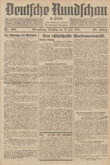 Deutsche Rundschau in Polen : früher Ostdeutsche Rundschau, Bromberger Tageblatt. Jg.56, Nr. 162 (19 Juli 1932) + dod.