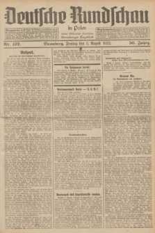 Deutsche Rundschau in Polen : früher Ostdeutsche Rundschau, Bromberger Tageblatt. Jg.56, Nr. 177 (5 August 1932) + dod.