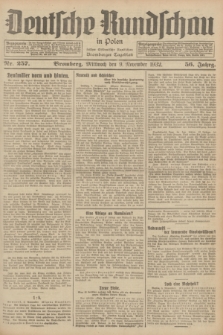 Deutsche Rundschau in Polen : früher Ostdeutsche Rundschau, Bromberger Tageblatt. Jg.56, Nr. 257 (9 November 1932) + dod.