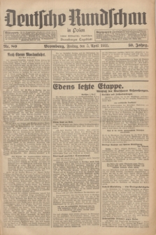 Deutsche Rundschau in Polen : früher Ostdeutsche Rundschau, Bromberger Tageblatt. Jg.59, Nr. 80 (5 April 1935) + dod.