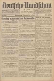 Deutsche Rundschau in Polen : früher Ostdeutsche Rundschau, Bromberger Tageblatt. Jg.59, Nr. 127 (4 Juni 1935) + dod.