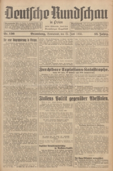 Deutsche Rundschau in Polen : früher Ostdeutsche Rundschau, Bromberger Tageblatt. Jg.59, Nr. 136 (15 Juni 1935) + dod.