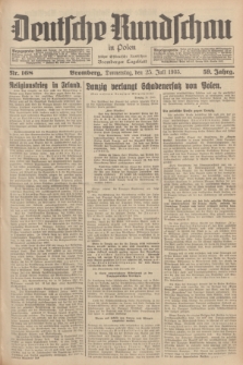 Deutsche Rundschau in Polen : früher Ostdeutsche Rundschau, Bromberger Tageblatt. Jg.59, Nr. 168 (25 Juli 1935) + dod.