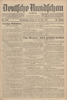 Deutsche Rundschau in Polen : früher Ostdeutsche Rundschau, Bromberger Tageblatt. Jg.59, Nr. 169 (26 Juli 1935) + dod.