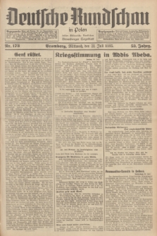 Deutsche Rundschau in Polen : früher Ostdeutsche Rundschau, Bromberger Tageblatt. Jg.59, Nr. 173 (31 Juli 1935) + dod.