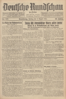 Deutsche Rundschau in Polen : früher Ostdeutsche Rundschau, Bromberger Tageblatt. Jg.59, Nr. 175 (2 August 1935) + dod.