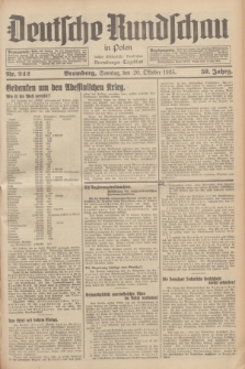 Deutsche Rundschau in Polen : früher Ostdeutsche Rundschau, Bromberger Tageblatt. Jg.59, Nr. 242 (20 Oktober 1935) + dod.