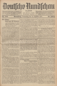 Deutsche Rundschau in Polen : früher Ostdeutsche Rundschau, Bromberger Tageblatt. Jg.59, Nr. 286 (12 Dezember 1935) + dod.