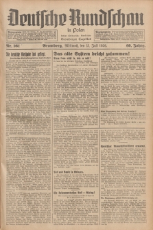 Deutsche Rundschau in Polen : früher Ostdeutsche Rundschau, Bromberger Tageblatt. Jg.60, Nr. 161 (15 Juli 1936) + dod.