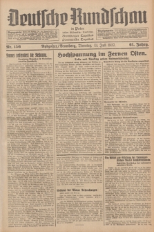Deutsche Rundschau in Polen : früher Ostdeutsche Rundschau, Bromberger Tageblatt, Pommereller Tageblatt. Jg.61, Nr. 156 (13 Juli 1937) + dod.