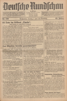 Deutsche Rundschau in Polen = Przegląd Niemiecki w Polsce : früher Ostdeutsche Rundschau, Bromberger Tageblatt, Pommereller Tageblatt. Jg.63, Nr. 126 (4 Juni 1939) + dod.