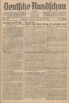 Deutsche Rundschau in Polen = Przegląd Niemiecki w Polsce : früher Ostdeutsche Rundschau, Bromberger Tageblatt, Pommereller Tageblatt. Jg.63, Nr. 127 (6 Juni 1939) + dod.