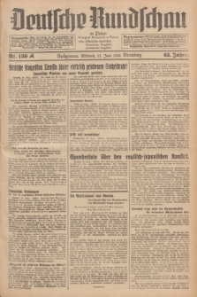 Deutsche Rundschau in Polen = Przegląd Niemiecki w Polsce : früher Ostdeutsche Rundschau, Bromberger Tageblatt, Pommereller Tageblatt. Jg.63, Nr. 139A (21 Juni 1939) + dod.