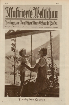 Illustrierte Weltschau : Beilage zur Deutschen Rundschau in Polen. 1933, Nr. 37 ([17 September])