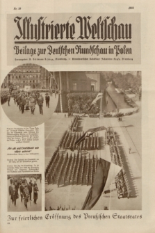 Illustrierte Weltschau : Beilage zur Deutschen Rundschau in Polen. 1933, Nr. 38 ([24 September])