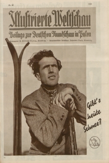 Illustrierte Weltschau : Beilage zur Deutschen Rundschau in Polen. 1933, Nr. 49 ([10 Dezember])