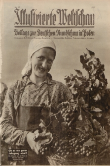 Illustrierte Weltschau : Beilage zur Deutschen Rundschau in Polen. 1937, Nr. 39 ([26 September])