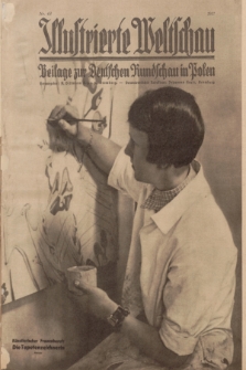 Illustrierte Weltschau : Beilage zur Deutschen Rundschau in Polen. 1937, Nr. 43 ([17 Oktober])