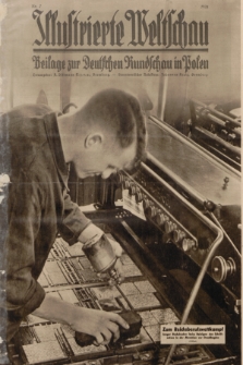 Illustrierte Weltschau : Beilage zur Deutschen Rundschau in Polen. 1938, Nr. 7 ([13 Februar])