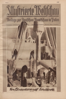 Illustrierte Weltschau : Beilage zur Deutschen Rundschau in Polen. 1929, Nr. 4 ([29 Januar])