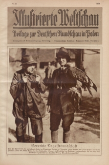Illustrierte Weltschau : Beilage zur Deutschen Rundschau in Polen. 1929, Nr. 25 ([25 Juni])