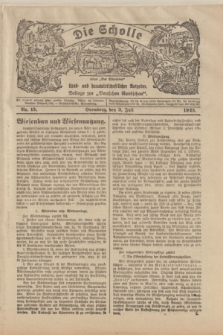 Die Scholle : früher „Der Ostmärker” : land- und hauswirtschaftlicher Ratgeber : Beilage zur „Deutschen Rundschau”. 1923, Nr. 13 (3 Juli)