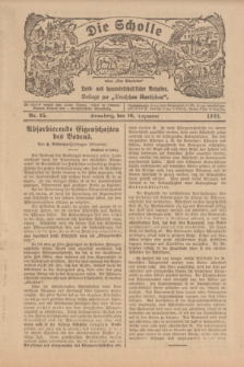 Die Scholle : früher „Der Ostmärker” : land- und hauswirtschaftlicher Ratgeber : Beilage zur „Deutschen Rundschau”. 1923, Nr. 25 (16 Dezember)