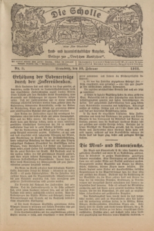 Die Scholle : früher „Der Ostmärker” : land- und hauswirtschaftlicher Ratgeber : Beilage zur „Deutschen Rundschau”. 1924, Nr. 3 (10 Februar)