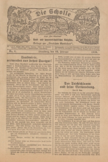 Die Scholle : früher „Der Ostmärker” : land- und hauswirtschaftlicher Ratgeber : Beilage zur „Deutschen Rundschau”. 1924, Nr. 4 (24 Februar)