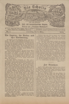 Die Scholle : früher „Der Ostmärker” : land- und hauswirtschaftlicher Ratgeber : Beilage zur „Deutschen Rundschau”. 1924, Nr. 5 (9 März)