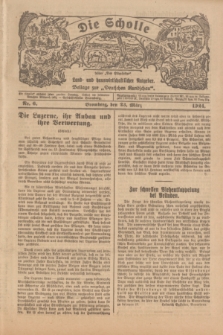 Die Scholle : früher „Der Ostmärker” : land- und hauswirtschaftlicher Ratgeber : Beilage zur „Deutschen Rundschau”. 1924, Nr. 6 (23 März)