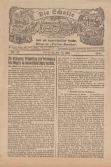 Die Scholle : früher „Der Ostmärker” : land- und hauswirtschaftlicher Ratgeber : Beilage zur „Deutschen Rundschau”. 1924, Nr. 10 (18 Mai)