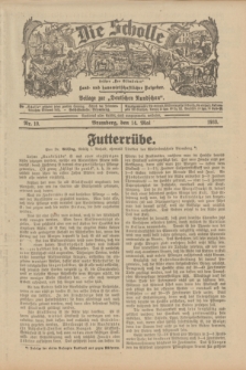 Die Scholle : früher „Der Ostmärker” : land- und hauswirtschaftlicher Ratgeber : Beilage zur „Deutschen Rundschau”. 1933, Nr. 10 (14 Mai)