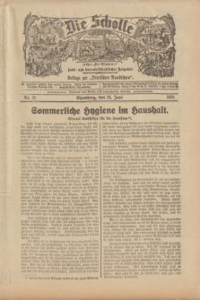 Die Scholle : früher „Der Ostmärker” : land- und hauswirtschaftlicher Ratgeber : Beilage zur „Deutschen Rundschau”. 1933, Nr. 13 (25 Juni)