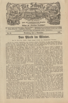 Die Scholle : früher „Der Ostmärker” : land- und hauswirtschaftlicher Ratgeber : Beilage zur „Deutschen Rundschau”. 1933, Nr. 23 (5 November)
