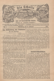 Die Scholle : früher „Der Ostmärker” : land- und hauswirtschaftlicher Ratgeber : Beilage zur „Deutschen Rundschau”. 1926, Nr. 4 (21 Februar)