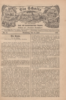 Die Scholle : früher „Der Ostmärker” : land- und hauswirtschaftlicher Ratgeber : Beilage zur „Deutschen Rundschau”. 1926, Nr. 12 (13 Juni)