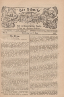 Die Scholle : früher „Der Ostmärker” : land- und hauswirtschaftlicher Ratgeber : Beilage zur „Deutschen Rundschau”. 1926, Nr. 13 (27 Juni)