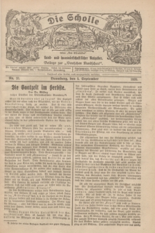 Die Scholle : früher „Der Ostmärker” : land- und hauswirtschaftlicher Ratgeber : Beilage zur „Deutschen Rundschau”. 1926, Nr. 18 (5 September)