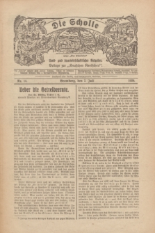 Die Scholle : früher „Der Ostmärker” : land- und hauswirtschaftlicher Ratgeber : Beilage zur „Deutschen Rundschau”. 1929, Nr. 14 (7 Juli)