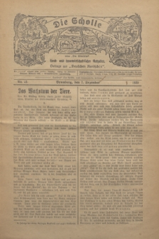 Die Scholle : früher „Der Ostmärker” : land- und hauswirtschaftlicher Ratgeber : Beilage zur „Deutschen Rundschau”. 1930, Nr. 25 (7 Dezember)